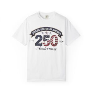 250 USA Flag Patriotic T-Shirt