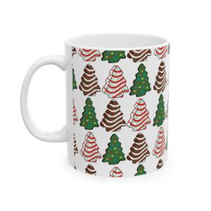 Christmas Tree Pattern Mug (11oz & 15oz)