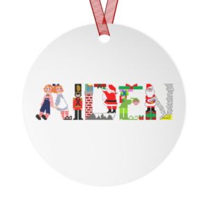 Aiden Personalized Metal Ornament