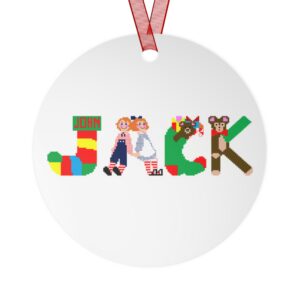 Jack Personalized Metal Ornament