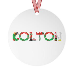 Colton Personalized Metal Ornament