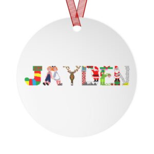 Jayden Personalized Metal Ornament