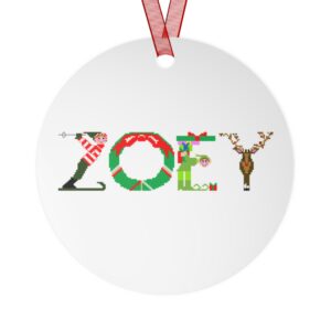 Zoey Personalized Metal Ornament