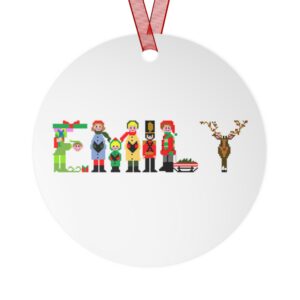 Emily Personalized Metal Ornament